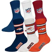 NFL Sokken 6Pack Crew Socks Set van 6
