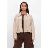 Grace & Mila Dames Jassen Ss26111017 - Beige - Maat M