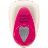 Vaessen creative Pons - Figuurpons - Hart - 3 x 4,9 cm