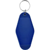 Combicraft Blanco Hunter hotel sleutelhanger 45x88mm donker blauw - 5 stuks