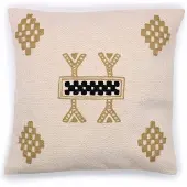 Ancient Wisdom - Sierkussenhoes - Berberdesign - 45x45cm - kussen - hoes - textiel - decoratie - meubel - woonaccessoire