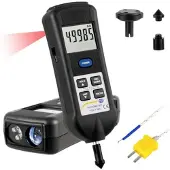 Pce Instruments -T 260 Toerenteller Optisch 0.5 - 19999 omw/min 5 - 99999 omw/min