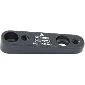 Contec Cda-pm-fm Fm-front Disc Brake Caliper Adapter Zilver 140 mm