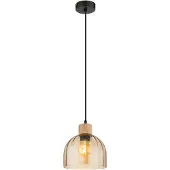 Globo Hanglamp Swanson zwart Ø 20cm