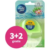 Ambi Pur Toiletblok 5 In 1 Bamboe & Lotus - 55 ml.