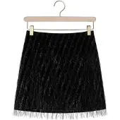 Studio Amaya Dames Rokken Dreams - Zwart - Maat XL