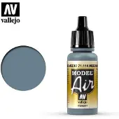 Wittmax Hobbyverf Acrylverf - 71114 Model Air Medium Gray - Acryl Verf flesje - 17 ml