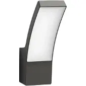 Philips myGarden wandlamp | Splay | 2700K | Ultra Efficient | IP44 | 3.8W | Antraciet