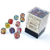 Chessex Nebula Primary/blue Luminary D6 12mm Dobbelsteen Set (36 stuks)