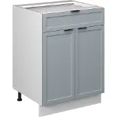 Vicco Fame-Line Keukenonderkast – 60 cm met lade, WB Eik Licht blauw-grijs