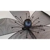 Boltze Bloem - Zwart - 48 cm - Metaal