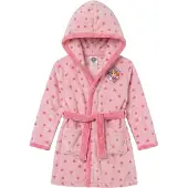 Paw Patrol Badjas - Maat 122/128- Polyester - Roze - Badjas kind