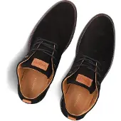 MazzelTov Heren Veterschoenen Sanjay - Zwart - Maat 44