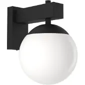 Eglo Wandlamp buiten Bufalata, dimbaar, zwart, metaal, Wandlamp buiten
