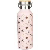 Grupo Erik Editores Pusheen - Metal Bottle With Sushi Roll Handle Fles - Multicolours