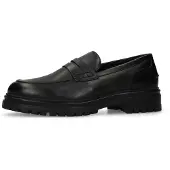 Manfield Mocassins zwart