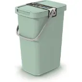 Prosperplast Keden - Compact Q - Afvalbak 12L - prullenbak - lichtgroen