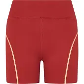 Born Living Yoga Sportbroek 'Brone' donkeroranje / kersrood