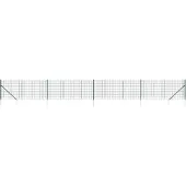 vidaXL Gaashek met grondankers, groen, 0,8 x 10 meter