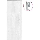 vidaXL Vliegengordijn kettingen 80x221 cm aluminium