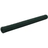 vidaXL Kippengaas 25x1,5 m staal met PVC coating groen