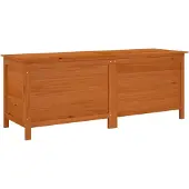 vidaXL Tuinkist, bruin, 150x50x56,5 cm, massief grenenhout