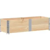 vidaXL Plantenbak 150x50 cm massief grenenhout