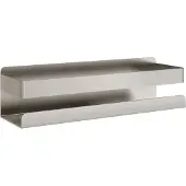 vidaXL Doucherekje 23x6,5x6 cm geborsteld 304 roestvrij staal