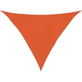 vidaXL Zonnezeil 160 g/m² 3x3x4,2 m HDPE oranje