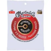 Martin strings MA540T AUTHENTIC TREATED LIGHT 92/8 PHOSPHOR BRONZE LIGHT 12-16-25-32-42-54