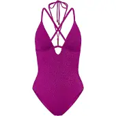 Triumph Swimwear Badpak ' Red Label Summer Sunset ' bessen / donkerroze