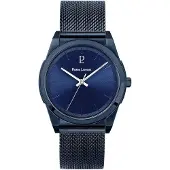 Pierre Lannier Horloge Candide Bleu Milanais