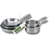 Fackelmann Pan 28 cm van 18/10 roestvrij staal Triply Vita3