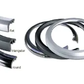 VDO Round Frame Spare Part 85 Mm Zilver