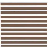 vidaXL Zebra rolgordijn 160x150 cm stofbreedte 155,9cm polyester bruin