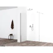 Xellanz Eco inloopdouche 1200 x 2200 x 8 mm nano helder glas/chroom