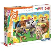 Clementoni legpuzzel Maxi 44 Cats 24 stukjes