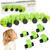 Cubika Houten Speelgoed - Rups
