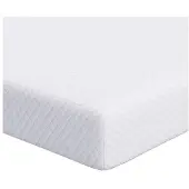 vidaXL Geheugen Schuim Matras Topper 70 x 200 cm Thick Zacht Wit