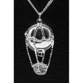 MOOYE ® - Collectie Zilveren Luchtballon ketting hanger