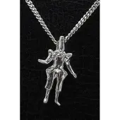 MOOYE ® - Collectie Zilveren Pierrot 2 ketting hanger