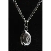 MOOYE ® - Collectie Zilveren Katrol ketting hanger