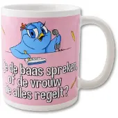 Paper Dreams Funny Mugs 25- vrouw die alles regelt