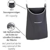 Wenko Wassorteerder Canguro Katoen, 65 l