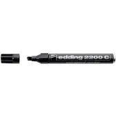 Edding 3300 Permanente Marker, Beitelvormige Punt, 1 - 5 mm, Zwart