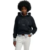 Superdry Sweatshirt 'Country Club Varsity' marine / zwart / wit