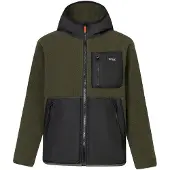 Regatta - Munro Hybrid Jacket - Fleecevest 13 Years, olijfgroen/zwart