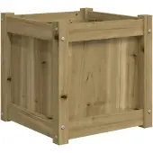 vidaXL Plantenbak 40x40x40 cm geïmpregneerd grenenhout