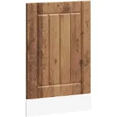 vidaXL Vaatwasserfront Lucca, look van oud hout, houtvezel