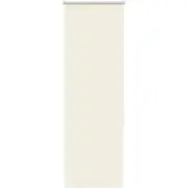 vidaXL Verduisteringsgordijn, crèmekleurig, 40x175 cm, stofbreedte 35,7 cm